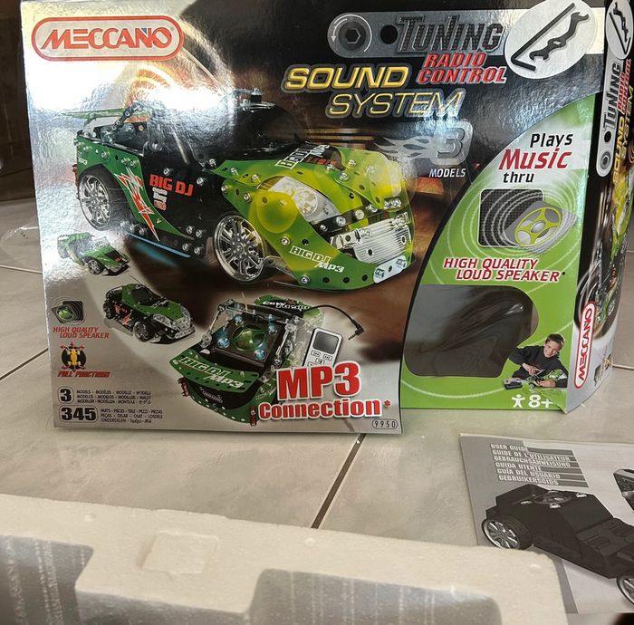 Meccano tuning radio control