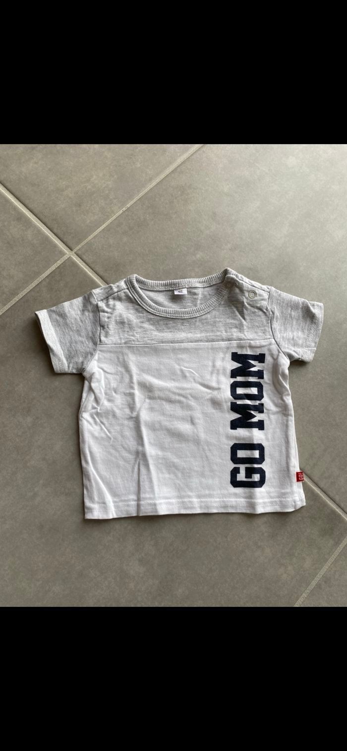 Tee shirt manches courtes 6 mois - photo numéro 2