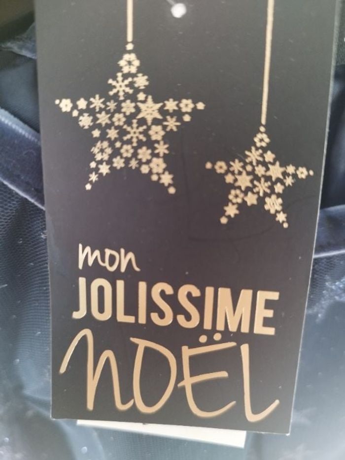Robe de Noël avec étoiles