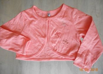 Boléro/ gilet 18-24 mois neuf