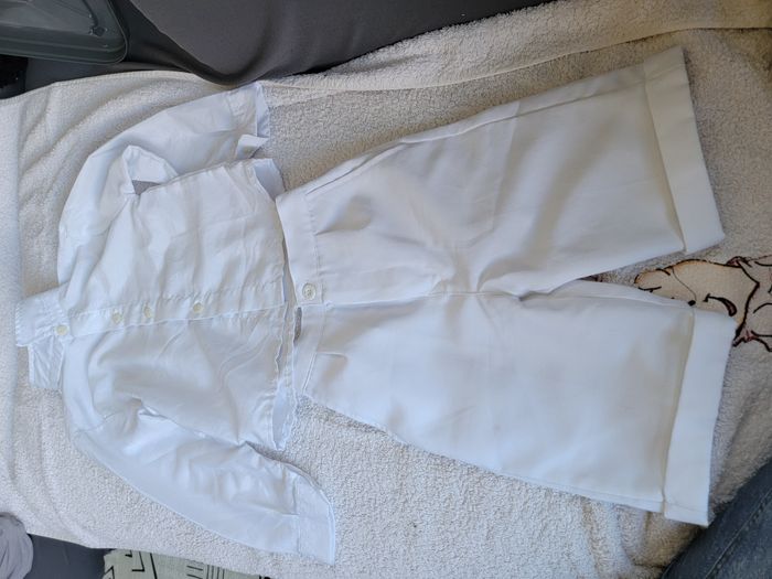 Costard blanc 2 ans garçon