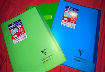 Cahier scolaire