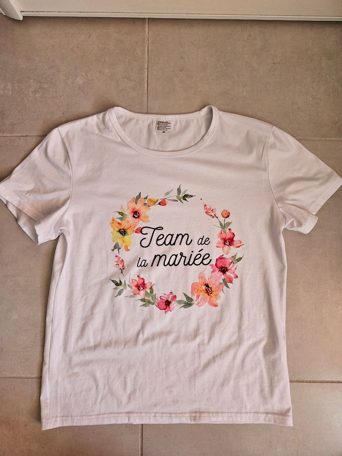 T-shirt EVJF Team de la mariée - photo numéro 2