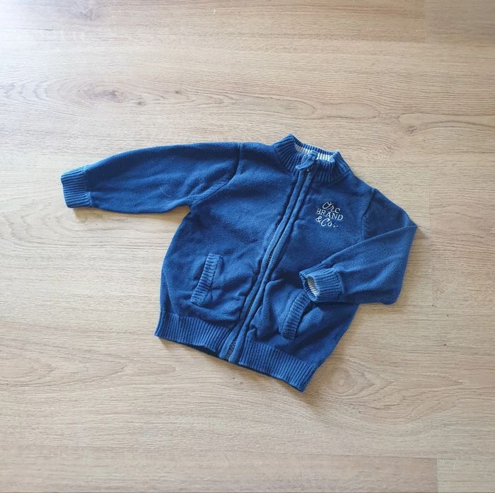 💚 Gilet zippé 9 mois Orchestra #emyfleury_9