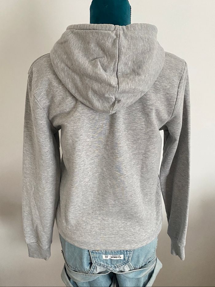 Pull Sweat Capuche Gris Disney Minnie - photo numéro 5