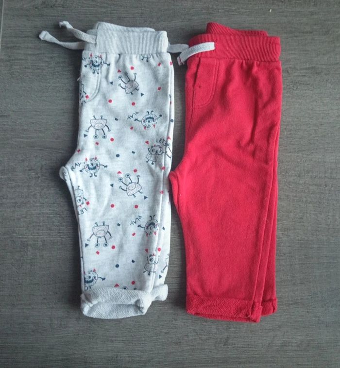 Lots de 2 Pantalon 9 mois garçon
