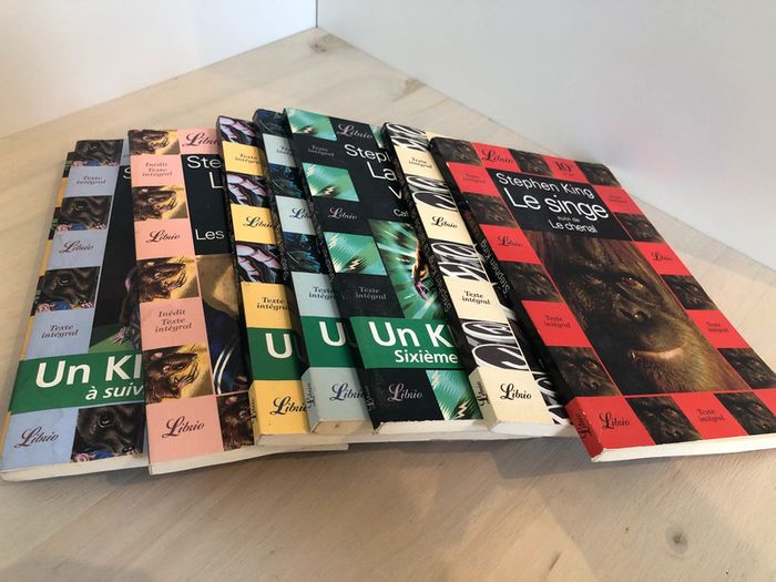 Lot de 8 livres de Stephen King édition Librio - photo numéro 3
