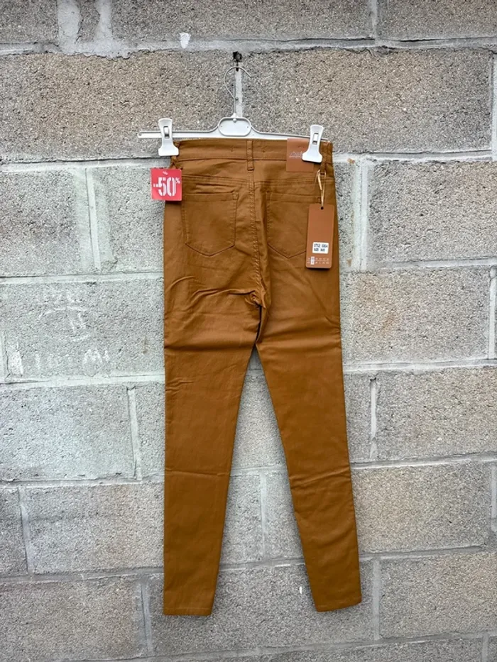 Pantalon effet cuir Nina carter taille S neuf - photo numéro 3