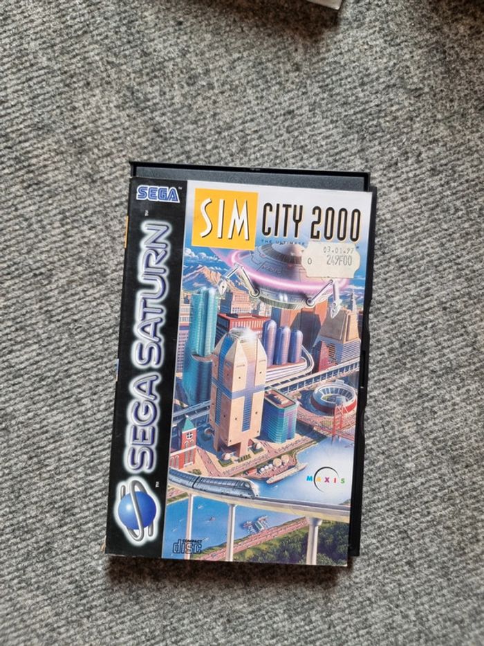 Sim city 2000 sega saturn