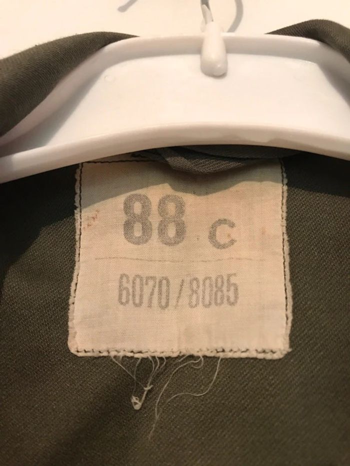 🤩 superbe veste militaire armée française taille du S au M en très bon état - photo numéro 9