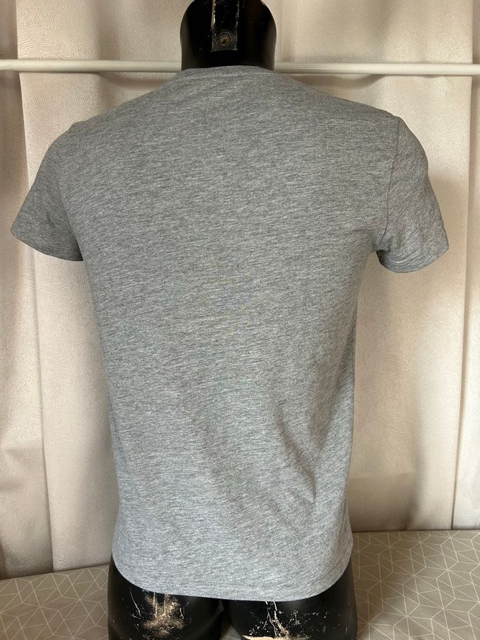 T-shirt gris chiné poche poitrine Small Celio - photo numéro 3