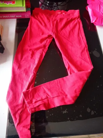 Caleçon legging rouge