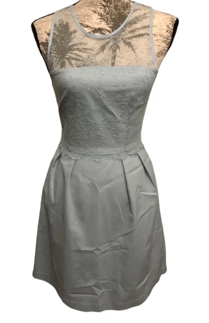 Robe bleu ciel Cristina Gavioli