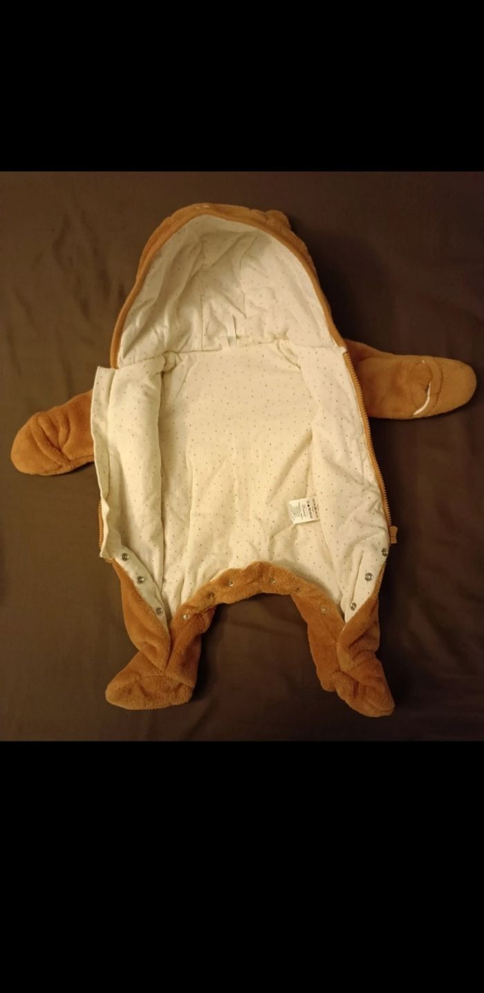 Combi pilote ourson pour bébé fille ou garçon - photo numéro 2