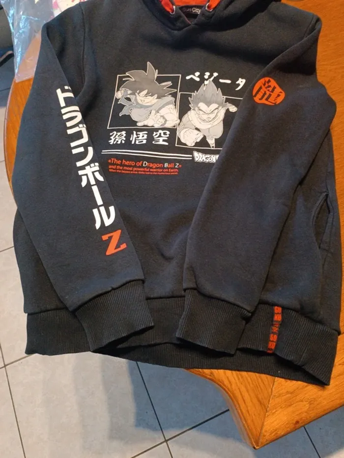 Sweat à capuche DragonBall Z - M - photo numéro 4