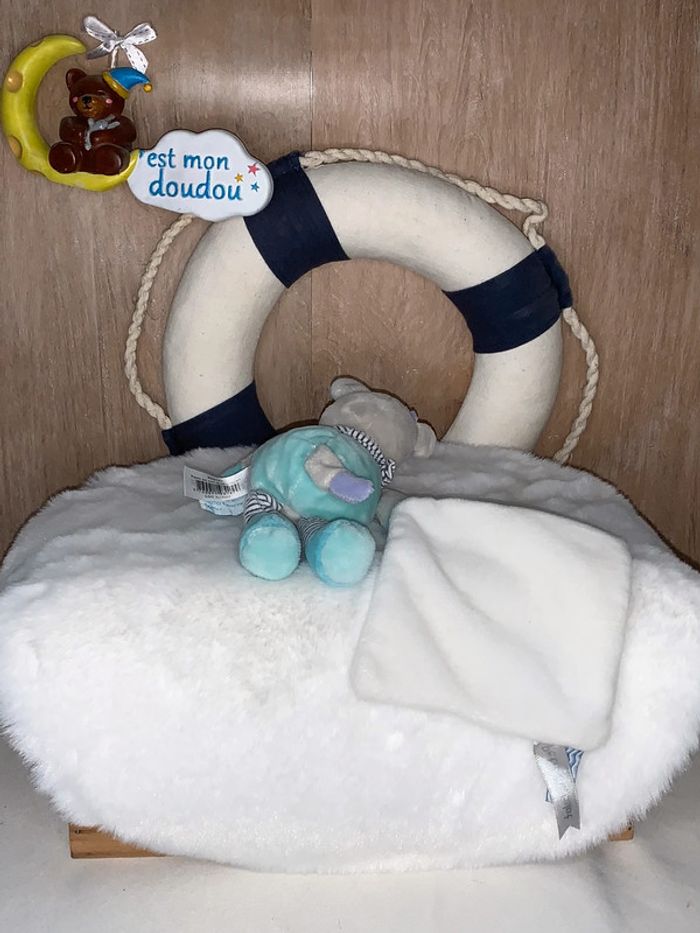 NAT04 doudou âne 🐴 picotin babynat - photo numéro 2
