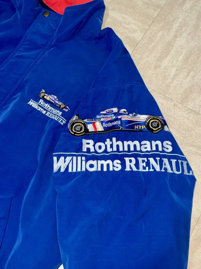 Veste Renault Williams X Rothmans - photo numéro 3