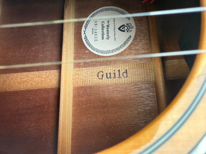 Guild OM-140CE Nat Westerly Guitare électro-acoutique - photo numéro 9