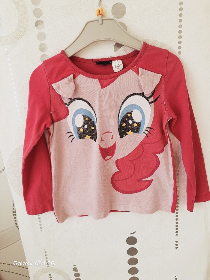 Lot de 3 Tee-shirt 4 ans Tape à l'œil, Hasbro,Vertbaudet. - photo numéro 3