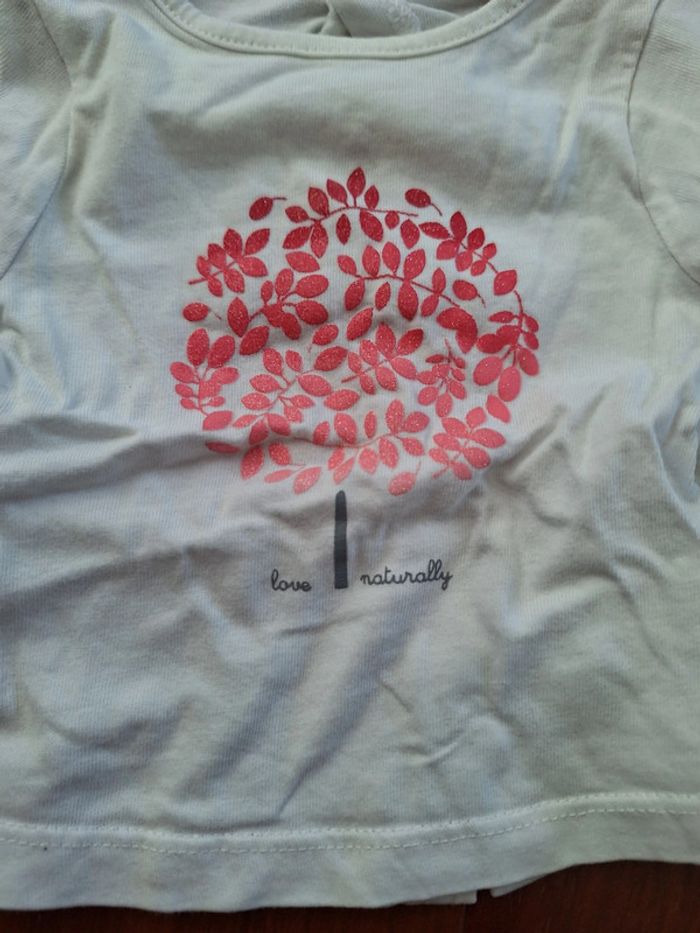 Tee-shirt manches longues 3mois - photo numéro 2