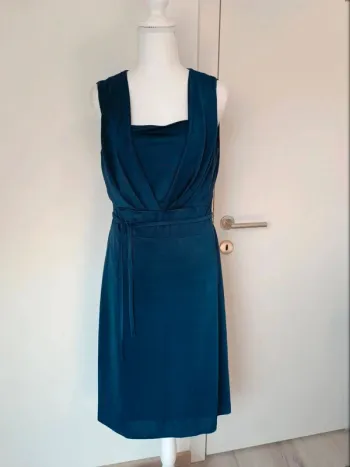 💙 Robe bleu nuit fluide JBC – Taille 40