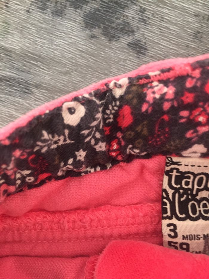 Short tape à l œil 3 mois tbe - photo numéro 2