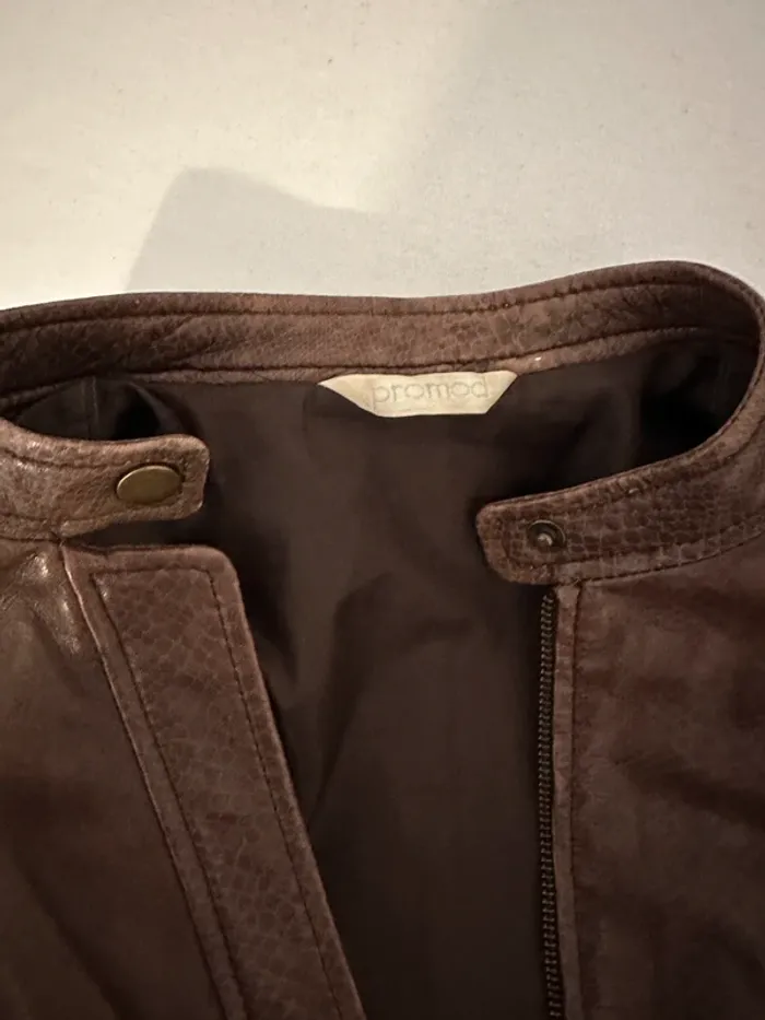 Veste cuir Promod - photo numéro 5
