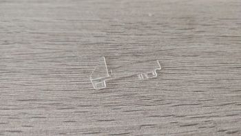 Vitre porte droite pièce miniature Porsche 356 B 1961 Burago BBurago 1/18 1/18e 1/18ème #B68