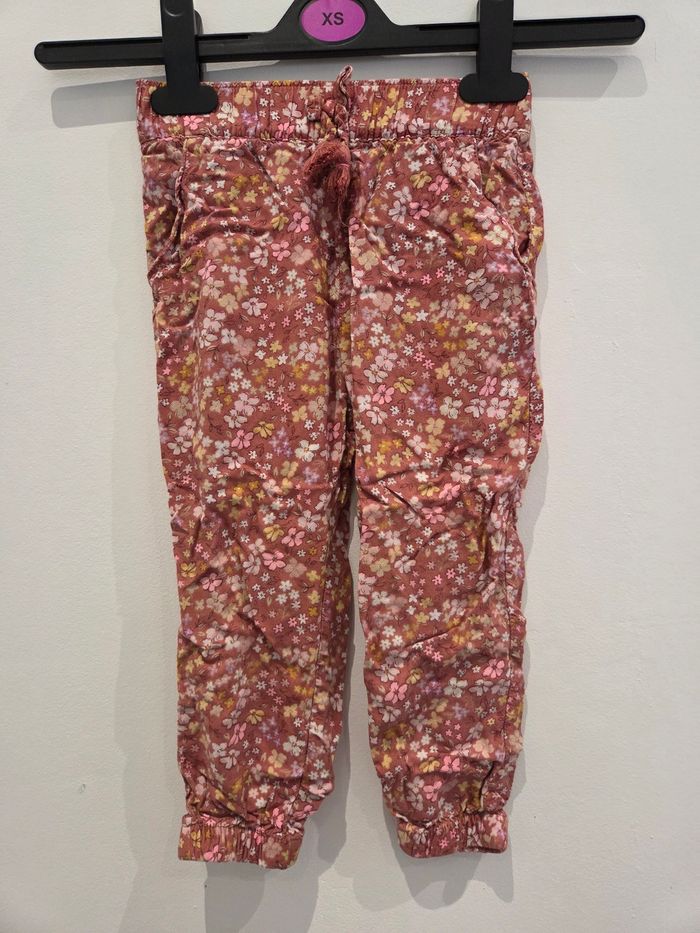 Pantalon leger fleuri