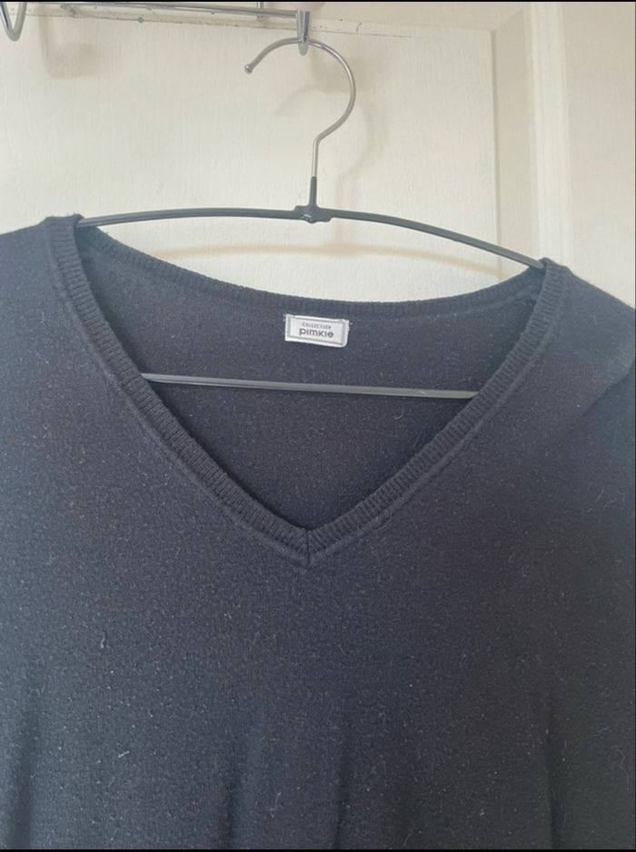 Pull noir - photo numéro 2
