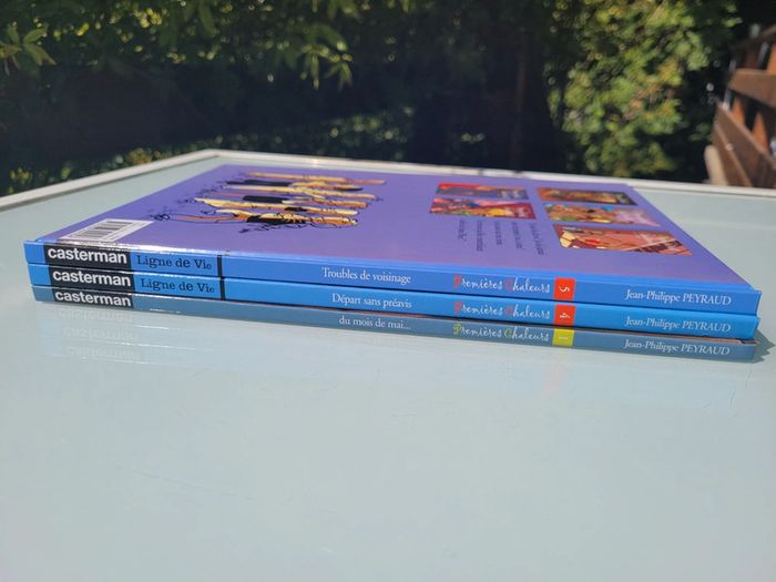 3 BD Mes Premières Chaleurs, tomes 1, 4 et 5 - photo numéro 5