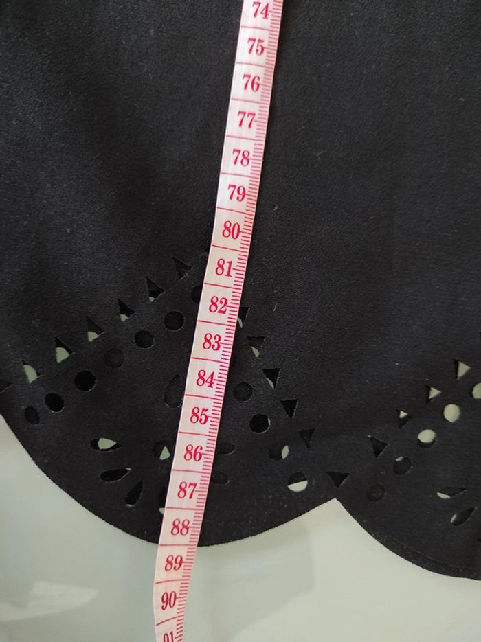 Robe d'été noir sans manches - photo numéro 5