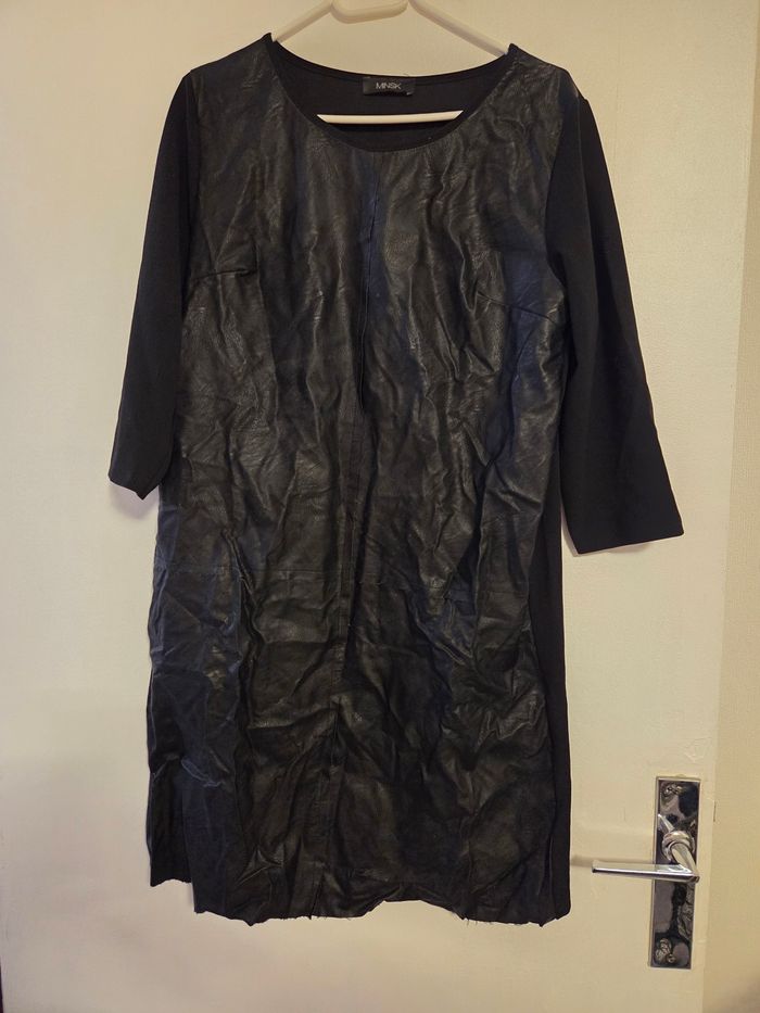 Robe simili  cuir - photo numéro 2