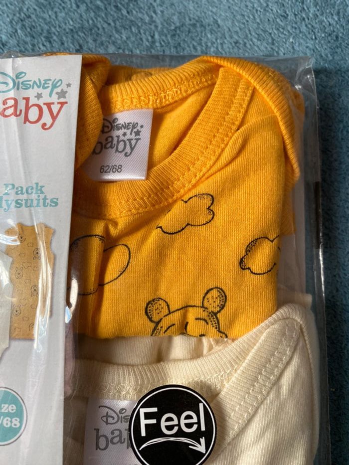 Lot de 2 body disney baby 62/68 Winnie l’ourson sans manche - photo numéro 5