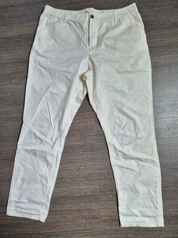 Pantalon écru Etam
