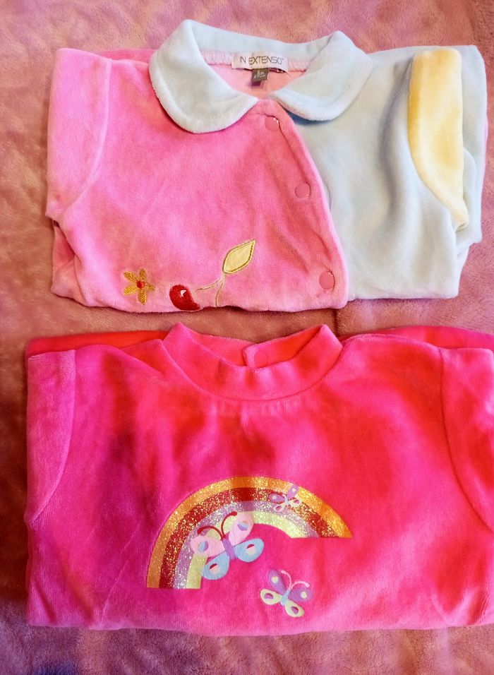 Lot de 2 pyjamas, In Extenso, 6 mois