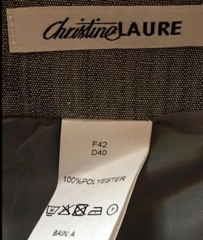 Veste et  jupe demi-saison Taille 40 vintage - photo numéro 12
