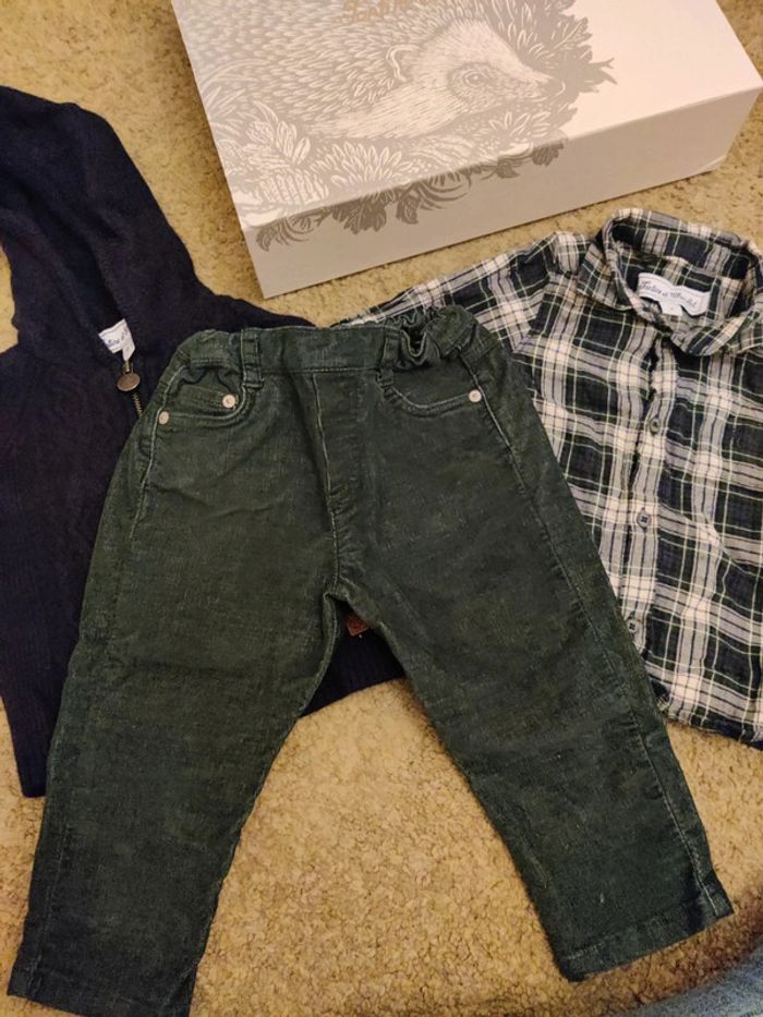 Ensemble Tartine et chocolat 12 mois