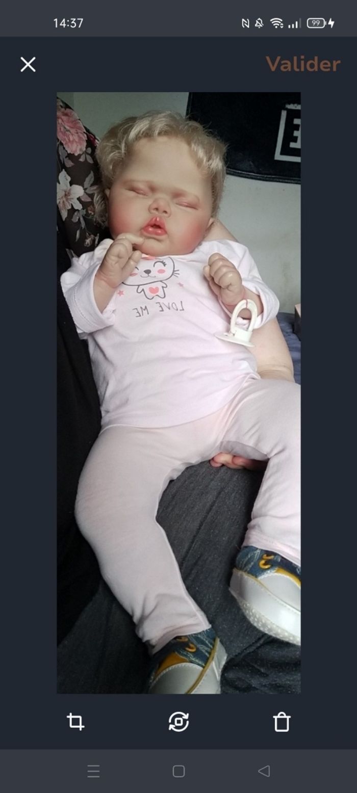 Magnifique bébé reborn fille