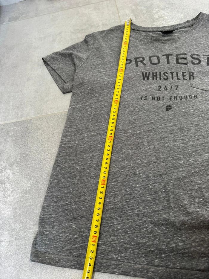 T-shirt Protest homme gris taille M très bon état - photo numéro 8