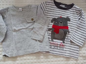 Lot de 2 tee-shirt 6 mois