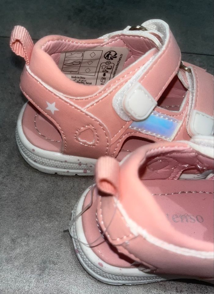 Sandales bébé fille rose - photo numéro 4