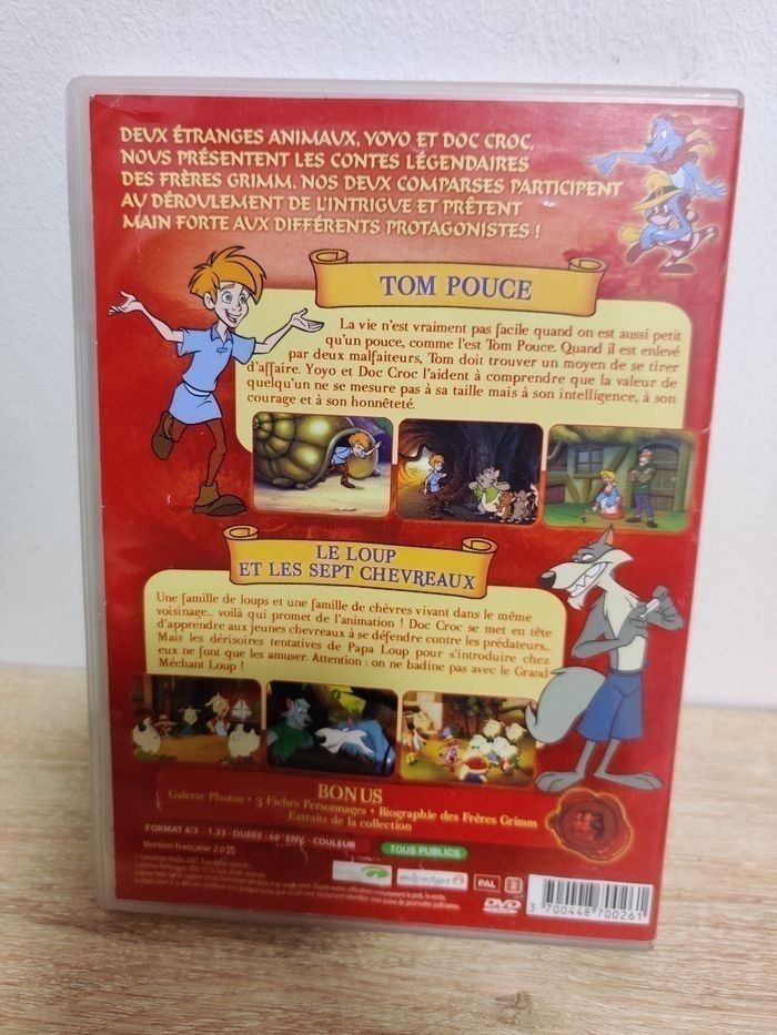 Lot 2 DVD contes - photo numéro 7