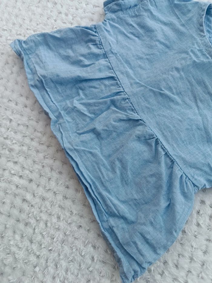 🔸Blouse Légère Fille 3 Mois Kiabi Manches Courtes🔸 - photo numéro 5