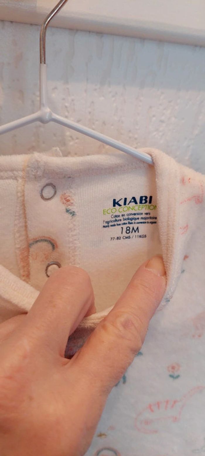 Joli lot bébé fille 18 m Grain de blé Kiabi grenouillères body gilet pantalon très bon état - photo numéro 20