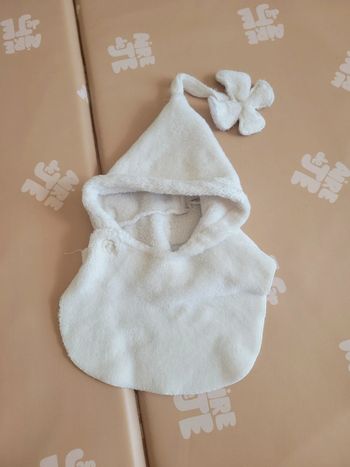 Cagoule de portage Zoli blanche – naissance à 8 mois