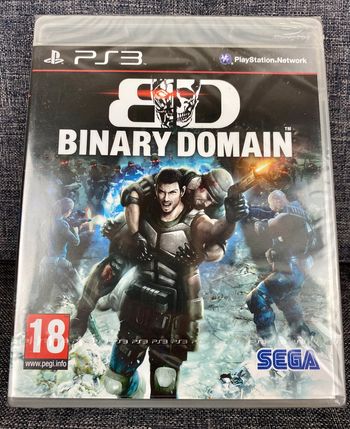 PS3 Binary Domain - Jeu Vidéo PlayStation NЕUF sous blister / Sealed Brand New