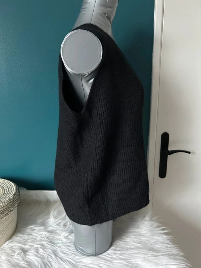 Pull sans manches maille - taille unique - photo numéro 4