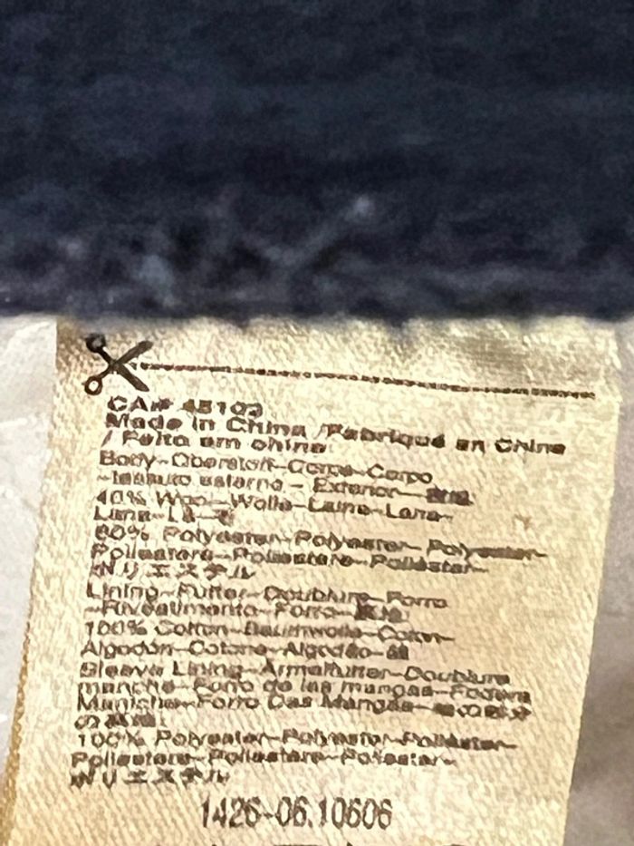 Caban, bleu marine, femme, Maison, scotch Amsterdam , Blauw - photo numéro 9