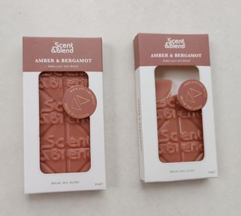 Tablette de cire parfumée Ambre & Bergamote